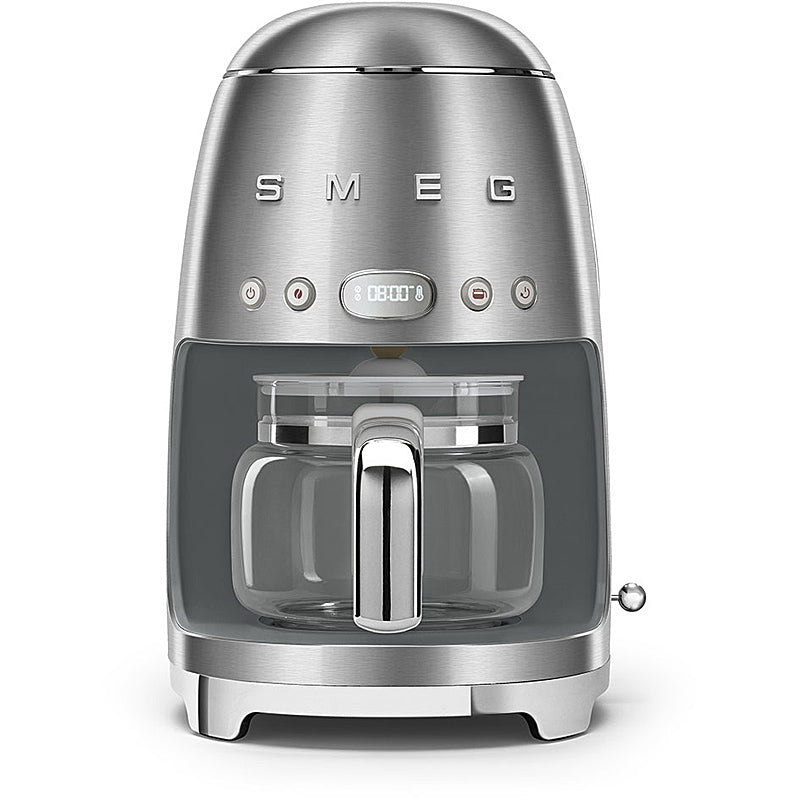 SMEG DCF02SSEU 50's Retro Style Filterkaffeemaschine Silber