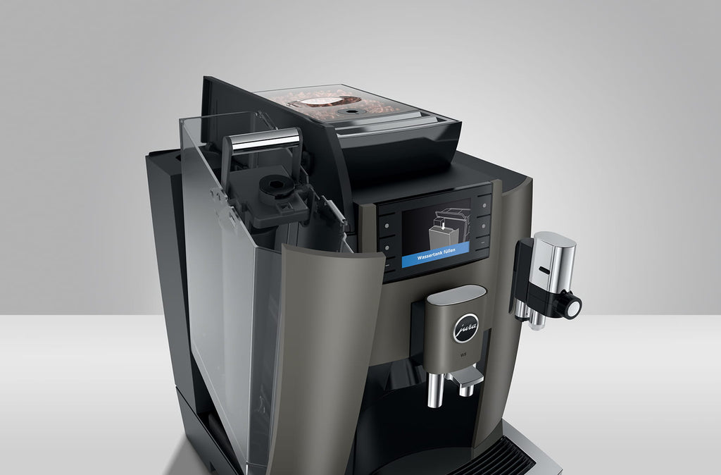 JURA W8 Kaffeevollautomat Farbe: Dark Inox 15550